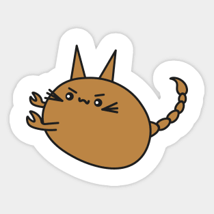 Bunny zodiac sign of Scorpio Sticker